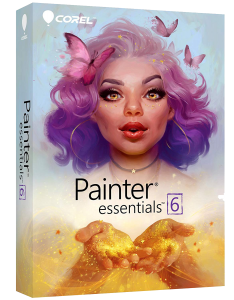 Corel Painter Essentials 6 Digital Art Suite [PC/Mac Disc] [Old Version}